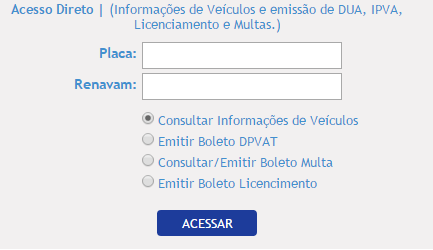 Consulta RENAVAM