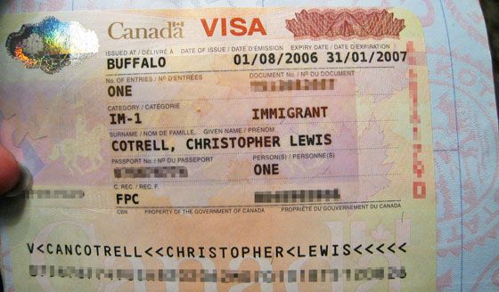 visto canadense